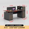 Combinación de Escritorio de Alta Gama Doble Cara a Cara Escritorio Moderno Simple para Computadora y Combinación de Silla Escritorio Financiero Oficina
