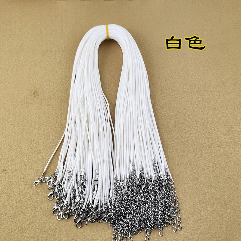 皮绳项链
