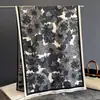 Bufanda de Cachemira con Margaritas Pequeñas Estilo Mori para Mujer, Otoño e Invierno, Chal Cálido Elegante Vintage para Aire Acondicionado, Venta al por Mayor