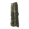 Pantalones de Trabajo Camuflaje Retro Americano Unisex 2025 Hip-Hop Street Bolsillo Grande Lavado Rasgado Casual Versátil
