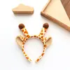 Tiara da Judy Headband Disney Headwear Infantil Parque de Diversões Coelho Chapéu de Policial Grampo de Cabelo Acessórios de Cabelo Periféricos Fofo para Meninas