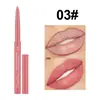 Lápiz labial delineador de labios transfronterizo femenino mate gancho lápiz de labios mate cameo Marrón rosa giratorio individual lindo lápiz de labial