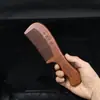 Peine de Sándalo Rojo al por Mayor Tallado con Mango Extendido Artesanías Pintadas Tradicionales Peine de Madera Puesto Callejero Volumen Peine de Sándalo