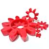 Amortiguador Octagonal de Poliuretano Acoplamiento Estrella Flor de Ciruelo GR Cojín Elástico GS24/28/38/42/48