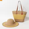 Bolsas de Palha Trançada São Novos Modelos Mais Vendidos, Chapéus de Palha de Grande Capacidade com Proteção Solar, Bolsas de Praia Trançadas Feitas à Mão, Direto do Fabricante