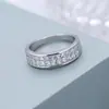 Serie Arcoíris Venta Caliente Europea y Americana Comercio Exterior Anillo de Zirconia Arcoíris AliExpress Amazon wish Anillo de Venta Caliente Transfronteriza