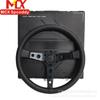 Venta caliente transfronteriza volante de liberación rápida modificado para coche de 14 pulgadas cuero p5 cuero mate volante de carreras