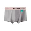 Ropa interior masculina HEYBro (2023), calzoncillos bóxer de algodón modal para jóvenes, pantalones de moda con letras.