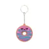 Llavero Colgante Creativo de Masa para Modelar Donut Figura de Postre de Dibujos Animados Colorida Amuletos para Bolsos Regalo Promocional Venta al por Mayor