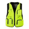 Chaleco de Trabajo para Catering con Logo Impreso Personalizado Tendencia Nacional Restaurante de Hot Pot Barra de Brochetas Barbacoa Chaleco Uniforme para Personal de Servicio