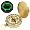 Brújula de Cobre Puro G50 Reloj de Bolsillo Dorado Brújula Plegable Aventura de Montañismo al Aire Libre Senderismo Metal Luminoso Mayoreo