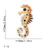 Parches Bordados de Animales Marinos de Dibujos Animados de Venta Caliente Transfronteriza para Amazon Decoración de Bolsos y Pantalones DIY