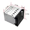 Chasis de Caja con 3 Bahías para Unidades Ópticas y 5 Ranuras de 3.5 pulgadas a Prueba de Golpes Caja Externa para Escritorio Nas Soporta Adaptadores de Conversión de 2.5 pulgadas