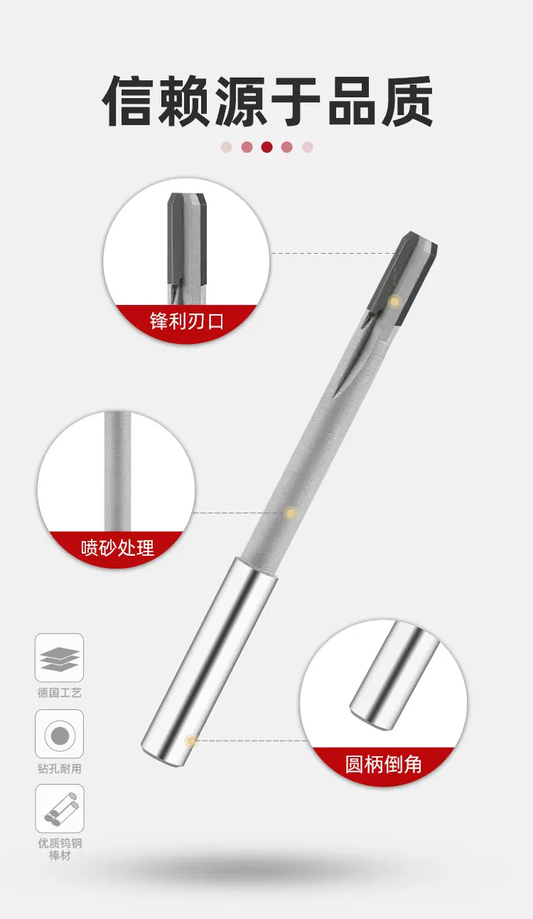 镶合金铰刀