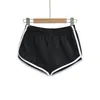 Shorts Deportivos de Yoga para Chica Atractiva Verano Nueva Moda Versátiles Cintura Elástica Bloqueo de Color Corte Delgado Correr Casual Pantalones Cortos Atractivos para Mujer