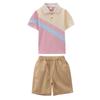 61 Uniformes de Performance Infantil, Uniformes de Classe, Roupas de Verão, Roupas Esportivas de Performance, Uniformes de Escola Primária, Uniformes de Formatura do Jardim de Infância