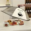 Tapa para Alimentos Tapa para Verduras Plegable Tapa para Comida Sobrante Nuevo Estilo Cubierta para Mesa de Comedor Tapa para Verduras Paraguas A prueba de Moscas y Polvo
