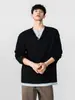 Camiseta de Manga Larga Falsa de Dos Piezas Estilo Coreano de Alta Gama para Niños, Suelta, Casual, Versátil, Sudadera, Camiseta Base para Primavera y Otoño