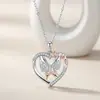 Nuevo collar modelo transfronterizo mamá oro rosa, diseño de nicho con un sentido de sofisticación, joyería para el Día de la Madre, un regalo de cumpleaños para mamá