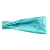 Diadema de Tie-Dye de Borde Ancho para Celebridades de Internet Europeas y Americanas Transfronterizas, Diadema Deportiva para Fitness y Running para Mujer, Pañuelo para la Cabeza de Alta Resistencia Antideslizante Absorbente de Sudor