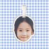 Etiqueta de equipaje Meng Meiqi, colgante de cadena para mochila escolar, adorno colgante, etiqueta periférica TikTok del mismo estilo
