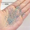 Mini Diamante Irregular Color Champán Forma Marquesa Brillante Arte de Uñas de Circonita Accesorio para Arte de Uñas Espiga de Trigo