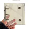 Álbum de Fotos Mini A8 Cor Doce Botão Duplo Álbum de Cartões de Armazenamento 3 Furos Caderno de Folhas Soltas Perseguindo Estrelas 3 polegadas Álbum de Armazenamento de Estrelas