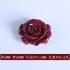 Venta al por mayor de fábrica flor de arena dorada rosa cinnabar accesorios para pulsera y anillo DIY accesorios de cuentas