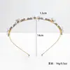 Nueva Diadema de Lazo de Perlas para Mujer, Accesorio para el Cabello de Verano, Pasador Estilo Hada, Diadema, Fabricante Mayorista de Celebridades de Internet