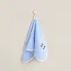La Toalla Facial para Niños es Más Absorbente que el Algodón Puro, Toalla de Mano para Bebé de Guardería para Colgar, Toalla Cuadrada Pequeña para el Hogar, Toalla de Baño para Niños
