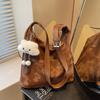 Bolsa de Hombro Casual Simple de Nicho Nuevo Transfronteriza 2026 Bolsa Grande para Mujer Estilo Coreano Moderna Versátil Bolsa Tote