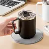 1 pieza-Taza de café con asa, Taza de café de acero inoxidable 304, Taza de agua, Bebidas de verano e invierno, Regalo