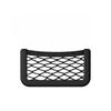 Bolsillo de red adhesivo para almacenamiento montado en el coche, bolsillo de red para almacenamiento de llaves de teléfono móvil, caja de almacenamiento para coche, bolsa para objetos diversos
