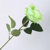 Rosa de Simulação Individual Dia dos Namorados Decoração de Casa Casamento Buquê de Simulação Flores Artificiais de Alta Qualidade Transfronteiriço Rosa de Flanela