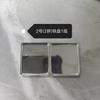 Venta minorista puntual S cubierta de tragaluz caja magnética caja de almacenamiento de imanes paleta de sombras de ojos y rubor caja de prueba de color de muestras de lápiz labial