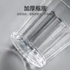 Vaso de Vidrio para Velas Simple Aromaterapia Vaso de Vidrio Vacío para Velas Portavelas de Vidrio Transparente para Hogar Dormitorio Listo para la Venta