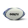 Golty Gfm-2009 R3 Costurado à Máquina Couro de PVC Atacado Treinamento Jovem Costurado à Máquina Estilo Inglês Bola de Rugby Rugby