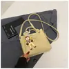 Bolso Pequeño de Aspecto Elevado, Moderno y Elegante para Mujer 2025 Nuevo Bolso Cruzado de Verano, Bolso de Mano Exquisito, Bolso Tipo Cubo