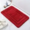Jacquard de Microfibra com Flocagem Padrão de Retorno Absorvente Banheiro Antiderrapante Tapete de Chão Tapete de Porta Espessado Transfronteiriço Conjunto de Cozinha
