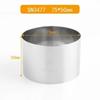 Utensilios para hornear de tres energías molde para pan de tambor grande antiadherente redondo círculo para mousse de queso círculo para tarta cortador de galletas