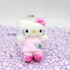 Colgante Llavero Hello Kitty para Mujer, Linda Decoración de Mochila, Muñeco de Máquina de Garra al por Mayor