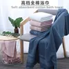 Toalla de Baño, 100% Algodón, Clase A, Secado Rápido, Absorbente, Algodón Puro, Toalla de Playa para Hombres y Mujeres, Regalo para Nadar, Toalla Grande, Venta al por Mayor Transfronteriza, Logo Personalizado