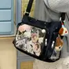 Otoño 2026 Nuevo Estilo Japonés Ita Bag Bolso Cruzado de Gran Capacidad Bolso de Hombro para Estudiantes y Viajeros Exhibición de Insignias de Anime