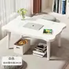 2025 Estilo Nórdico Ecológico Painel Artificial Janela de Canto Mesa Baixa, Plataforma de Chão, Quarto Varanda Móveis Tatami