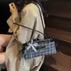 Bolso de Axila Dulce con Lazo Estilo Coreano para Mujer, Nuevo Modelo 2026, Simple y Versátil, Exquisito Bolso Baguette de Hombro Único