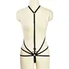 Ropa Tipo Bambú Comercio Exterior Estilo Europeo y Americano Cuello Halter Sexy Tentadora Hueca Roja Conjunto de Lencería para Mujer N0126
