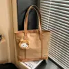 Bolso Tote Retro de Gamuza para Mujer, Temporada Primavera 2026, Bolso de Hombro de Aspecto Elegante y Moderno, Bolso Grande de Capacidad para el Trabajo