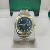 Reloj de Pulsera de Acero Oyster Log para Hombre Reloj de Cuarzo con Manecillas Correa de Acero Sólido Log Verde Reloj con Calendario