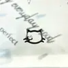Pendientes serie tinta negra de aleación de titanio F-136, rosca interna de titanio G23, anillos de labio de circonita cúbica, joyería para piercing