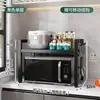 Estante de Almacenamiento para Cocina Soporte para Horno de Microondas Estante de Almacenamiento Multicapa para Encimera Doméstico Estante de Almacenamiento Ajustable